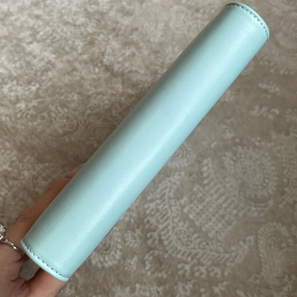 Brand New Luxury Designer Light Blue Teddy Bear Notebook Journal Planner w/ Pen